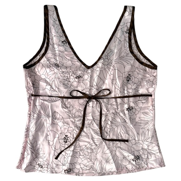 Xhilaration Y2K Floral Slip Top - Picture 2 of 5